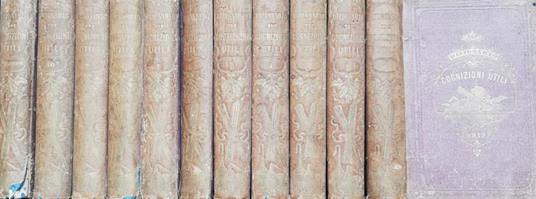 Dizionario di cognizioni utili specilamente alla studiosa gioventù italiana d'ambo i sessi - Nicomede Bianchi - copertina