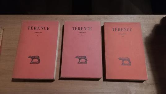 Comédies. Tre volumi - P. Afro Terenzio - copertina