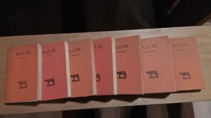 Comédies I - VII - T. Maccio Plauto - copertina