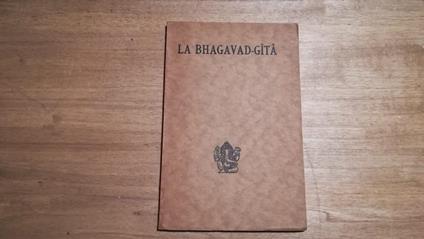 La Bhagavad-Gita - copertina