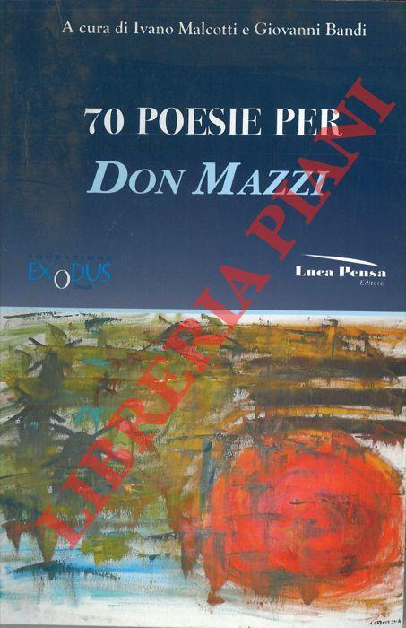 70 poesie per Don Mazzi - Ivano Malcotti - copertina