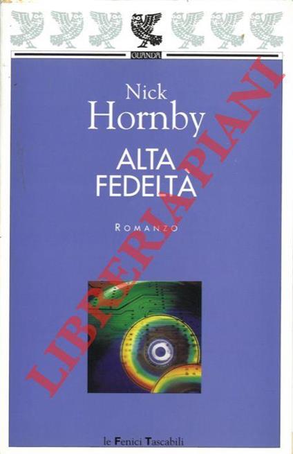 Alta fedeltà - Nick Hornby - copertina
