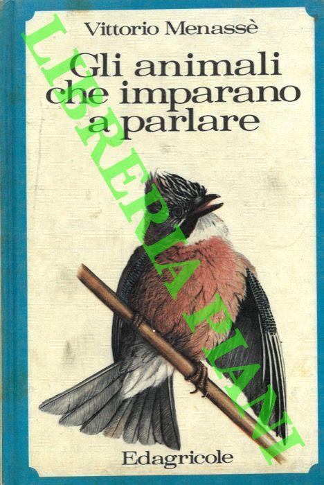 Gli animali che imparano a parlare - Vittorio Menassé - copertina