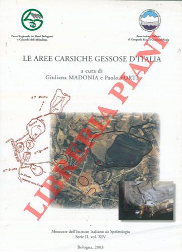 Le aree carsiche gessose d'Italia