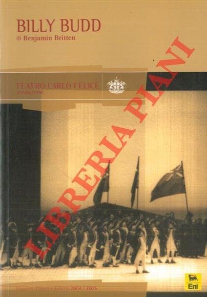 Billy Budd - Benjamin Britten - copertina