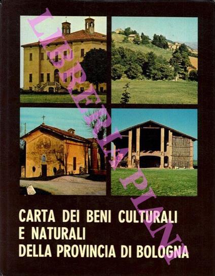 Carta generale dei beni culturali e naturali del territorio della Provincia di Bologna - copertina