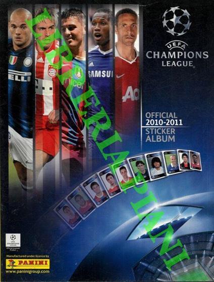 Champions League. Official 2010-2011 sticker album - Panini - copertina
