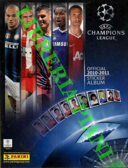 Champions League. Official 2010-2011 sticker album - Panini - copertina