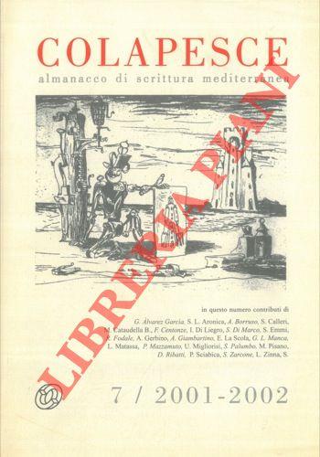Colapesce. Almanacco di scrittura mediterranea. Anno VI. N. 7