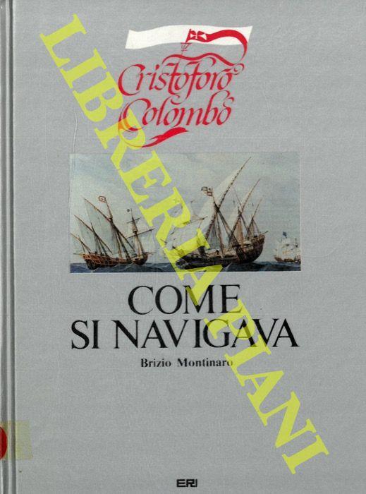 Come si navigava - Brizio Montinaro - copertina