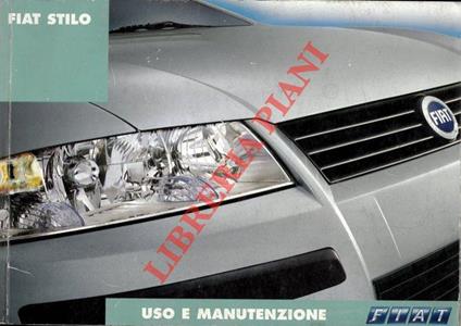 Fiat Stilo. Uso e manutenzione - copertina