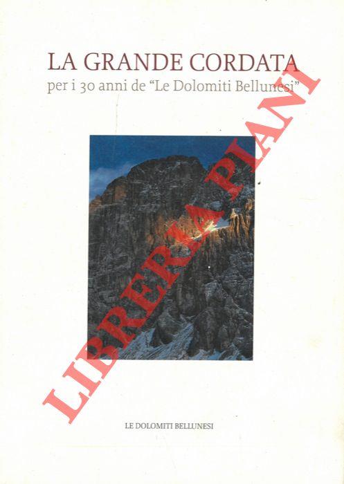 La Grande Cordata per i 30 anni de "Le Dolomiti Bellunesi"