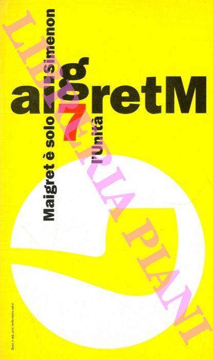 Maigret è solo - Georges Simenon - copertina