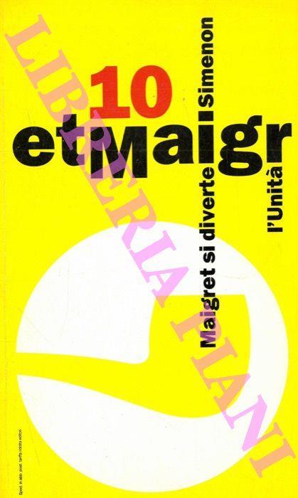 Maigret si diverte - Georges Simenon - copertina