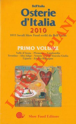 Osterie d'Italia 2010. 1011 locali Slow Food scelti da Bell'Italia - copertina