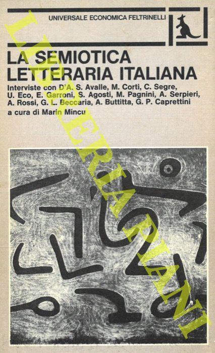 La semiotica letteraria italiana - Marin Mincu - copertina