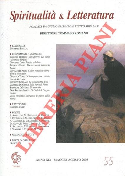 Spiritualità & letteratura - copertina