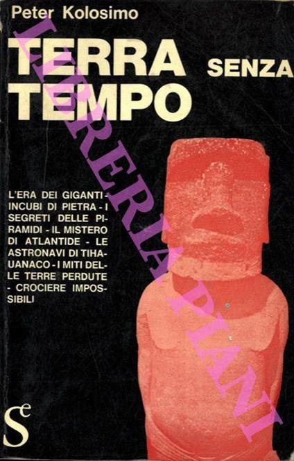 Terra senza tempo - Peter Kolosimo - copertina