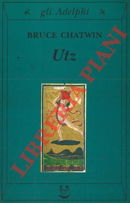 Utz - Bruce Chatwin - copertina