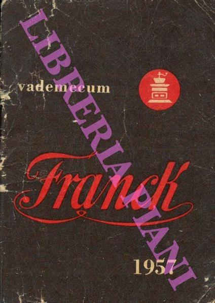 Vademecum Franck 1957 - copertina