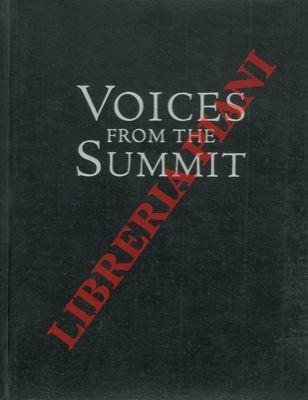 Voices from the summit. The world's great mountaineers on the future of climbing - copertina