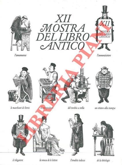 XII Mostra del Libro Antico. Milano, Fiera, 16-18 marzo 2001 - copertina