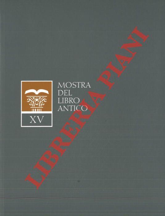 XV Mostra del Libro Antico. Milano, Palazzo della Permanente, 11-14 marzo 2004 - copertina