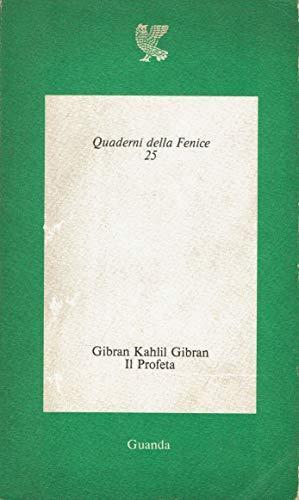 Il profeta - Kahlil Gibran - copertina
