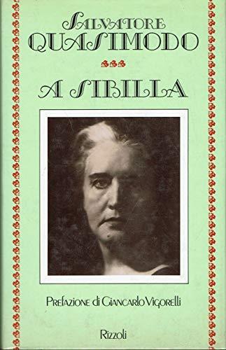 A Sibilla - Salvatore Quasimodo - copertina