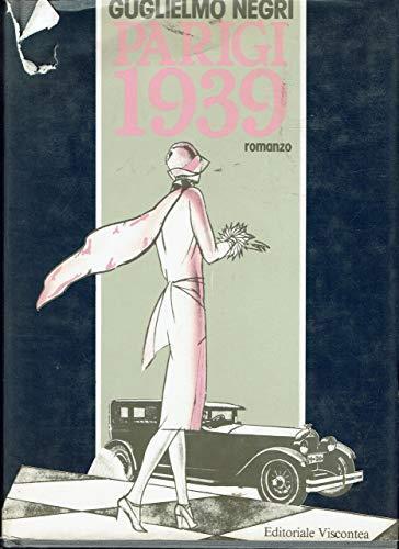 Parigi 1939 - Guglielmo Negri - copertina