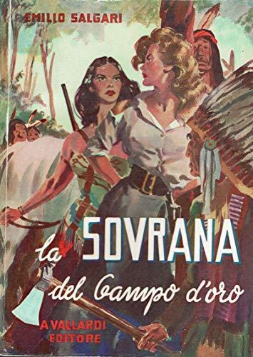 La sovrana del Campo d'oro - Emilio Salgari - copertina