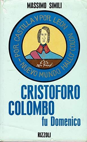 Cristoforo Colombo fu Domenico - Massimo Simili - copertina