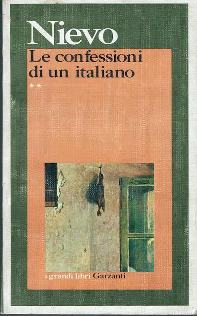 Le confessioni di un italiano vol.II - Ippolito Nievo - copertina
