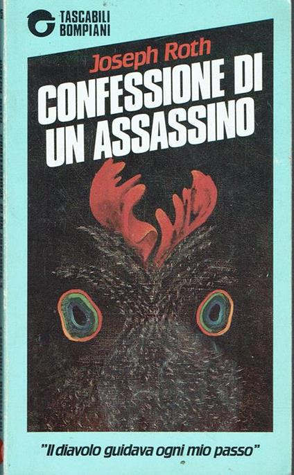 Confessione di un assassino - Joseph Roth - copertina