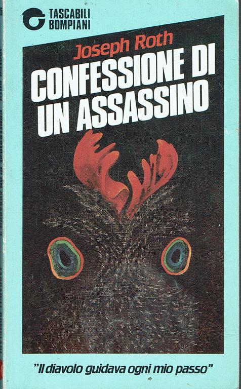 Confessione di un assassino - Joseph Roth - copertina
