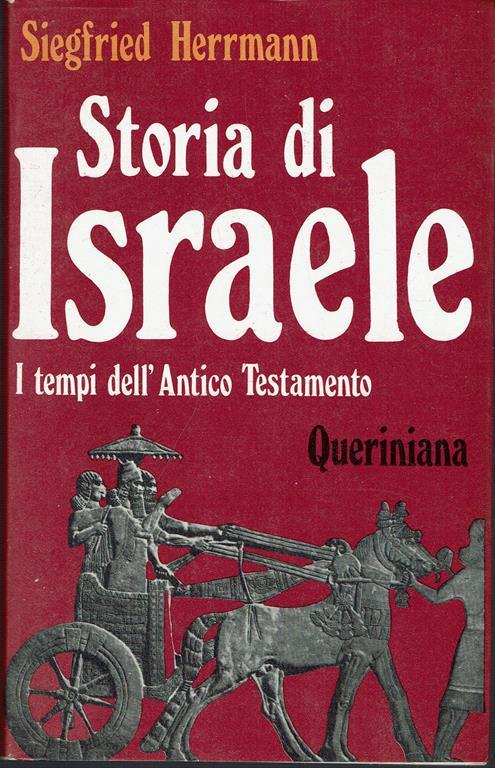 Storia di Israele - Siegfried Herrmann - copertina