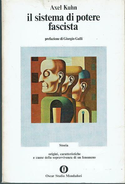 Il sistema di potere fascista - Axel Kuhn - copertina