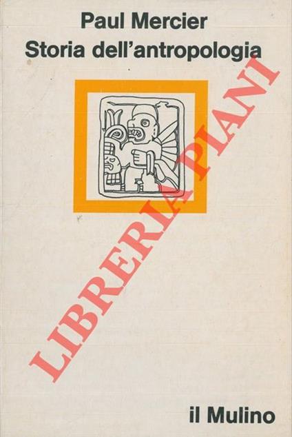 Storia dell'antropologia - Paul Mercier - copertina