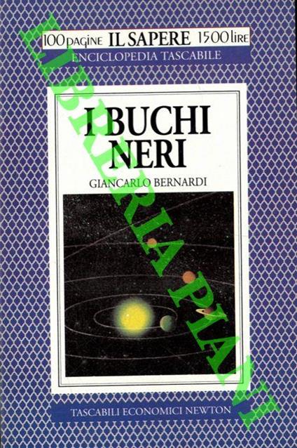 I buchi neri - Giancarlo Bernardi - copertina
