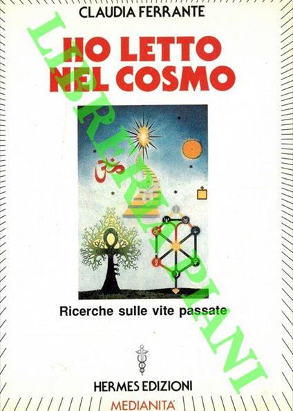Ho letto nel cosmo - Claudia Ferrante - copertina