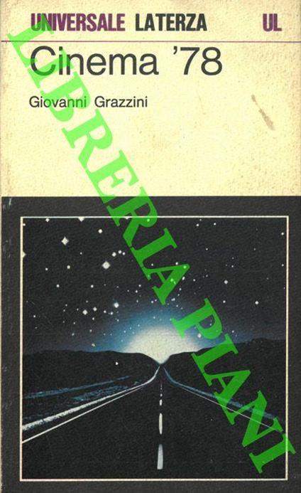Cinema '78 - Giovanni Grazzini - copertina