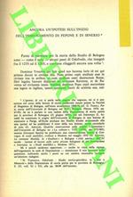 Ancora un'ipotesi sull'inizio dell'insegnamento di Pepone e di Irnerio