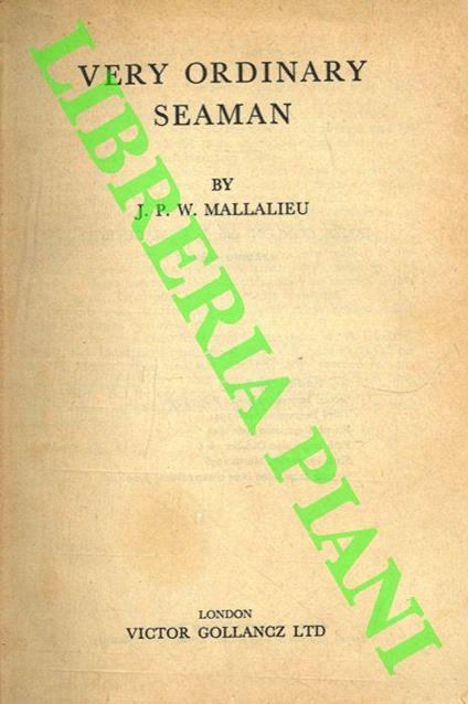 Very Ordinary Seaman - J.P.W. Mallalieu - copertina