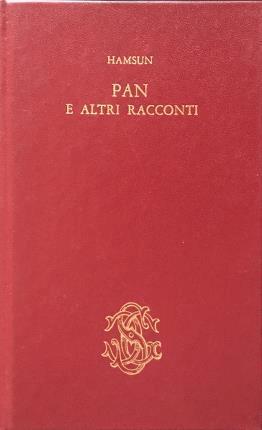 Pan e altri racconti - Knut Hamsun - copertina