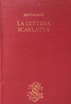 La lettera scarlatta - Nathaniel Hawthorne - copertina