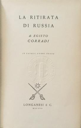 La ritirata di Russia - Egisto Corradi - copertina