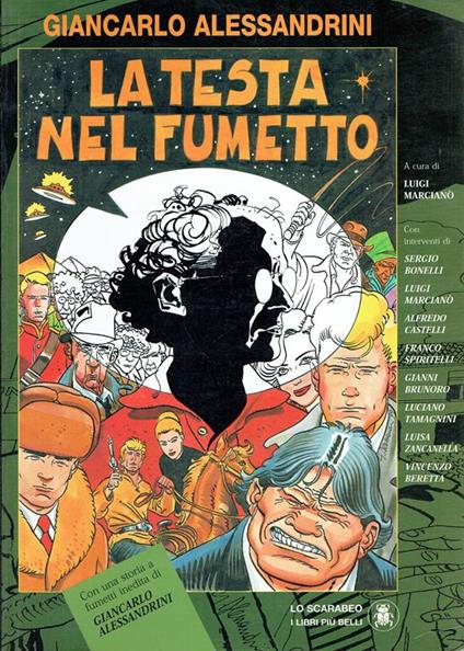 La testa nel fumetto - Giancarlo Alessandrini - copertina