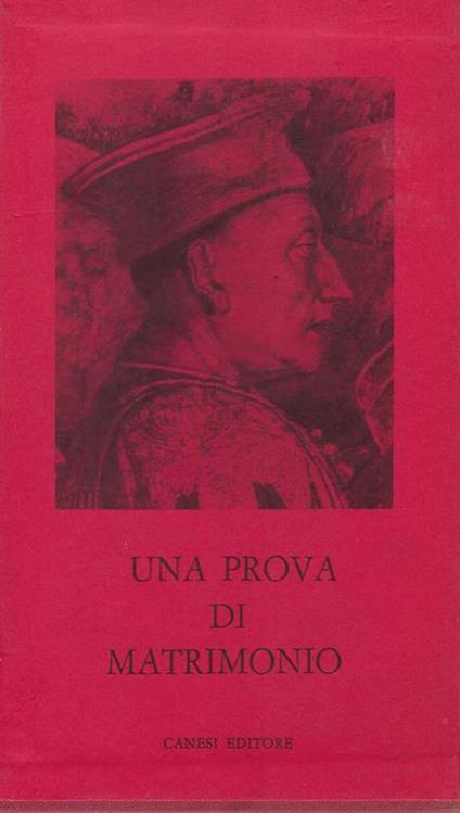 Una prova di matrimonio : Medici e Gonzaga - copertina