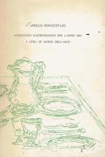 L' Apollo bongustaio : almanacco gastronomico per l'anno 1963