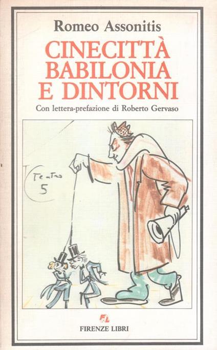 Cinecittà Babilonia e dintorni - Romeo Assonitis - copertina